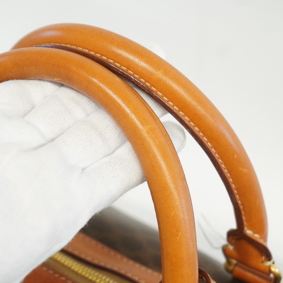 Auth Celine Macadam Boston Bag Women's PVC Boston Bag Brown - Picture 11 of 14